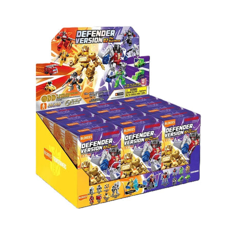 Blokees Transformers Defender Version 02 The Overthrow Model Kit Figure Blind Box 71302