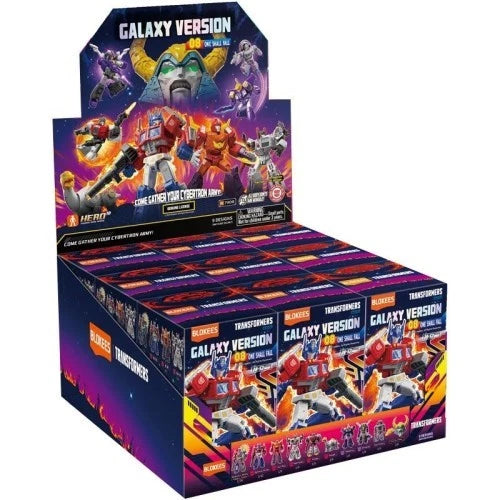 Blokees Transformers Galaxy Version 08 One Shall Fall Action Figure Model Kit Blind Box 71108