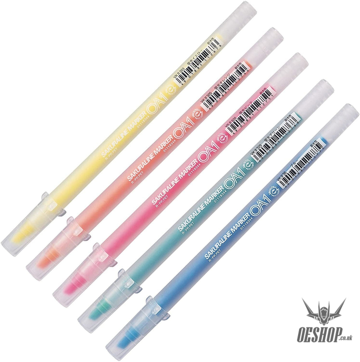 Sakura Craypas Highlighter Line Marker 5 Colors Set VK-5 SAKURA 4.99 OEShop