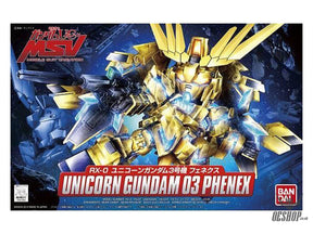 SD BB 394 Unicorn Gundam 03 Phenex Scale Model Kits