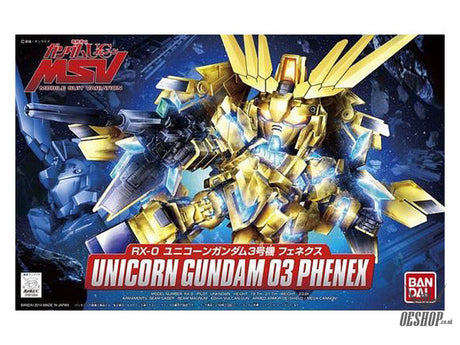 SD BB 394 Unicorn Gundam 03 Phenex Scale Model Kits