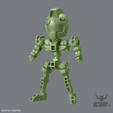 SD Gundam Cross Silhouette: Cross Silhouette Frame (Green) Scale Model Kits