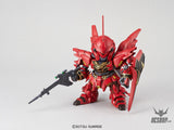 SD Gundam EX Standard 013 MSN-06S Sinanju Scale Model Kits