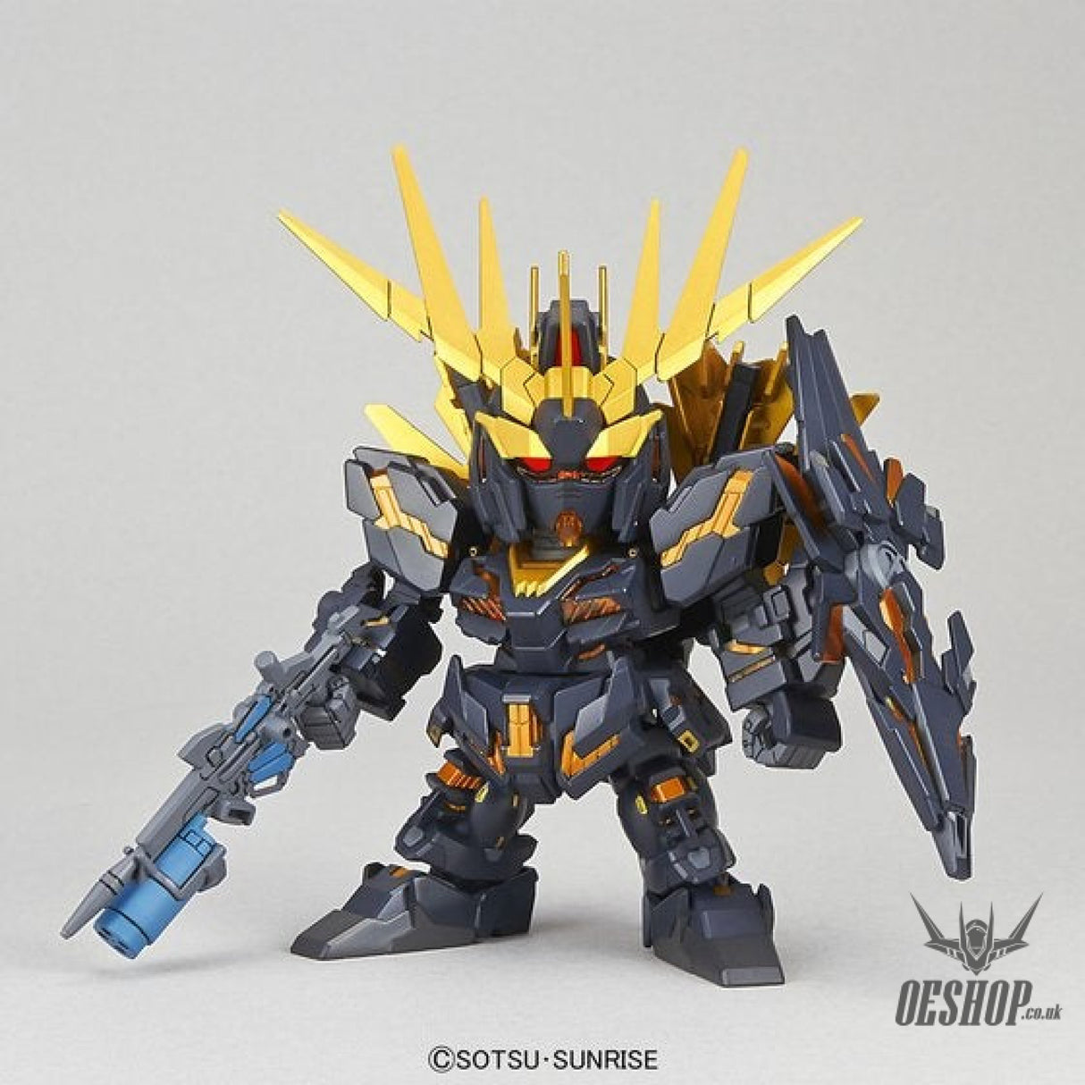 SD Gundam EX Standard 015 Unicorn Gundam 02 Banshee Norn RX-0[N] Destroy Mode Scale Model Kits