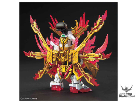 SD Sangoku Soketsuden 33 Flame Emperor Zhang Fei God Gundam Scale Model Kits