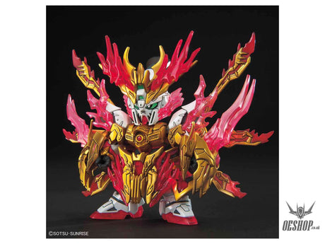 SD Sangoku Soketsuden 33 Flame Emperor Zhang Fei God Gundam Scale Model Kits