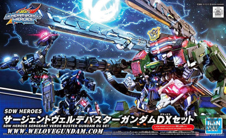 SDW HEROES Sergeant Verde Buster Gundam DX Set Bandai 21.29 OEShop