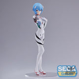 Sega Evangelion 3.0+ 1.0 Thrice Upon A Time Figurine PVC Spm Rei Ayanami Neon Genesis (White) Action & Toy Figures