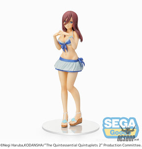 Sega The Quintessential Quintuplets SPM PVC Statue Miku Nakano 19 cm Action & Toy Figures