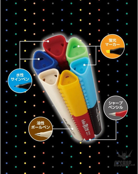 Shachihata Artline BLOX Sign Pen, Water-based, Set of 12 Colors, KTX-200/12W Shachihata 15.98 OEShop