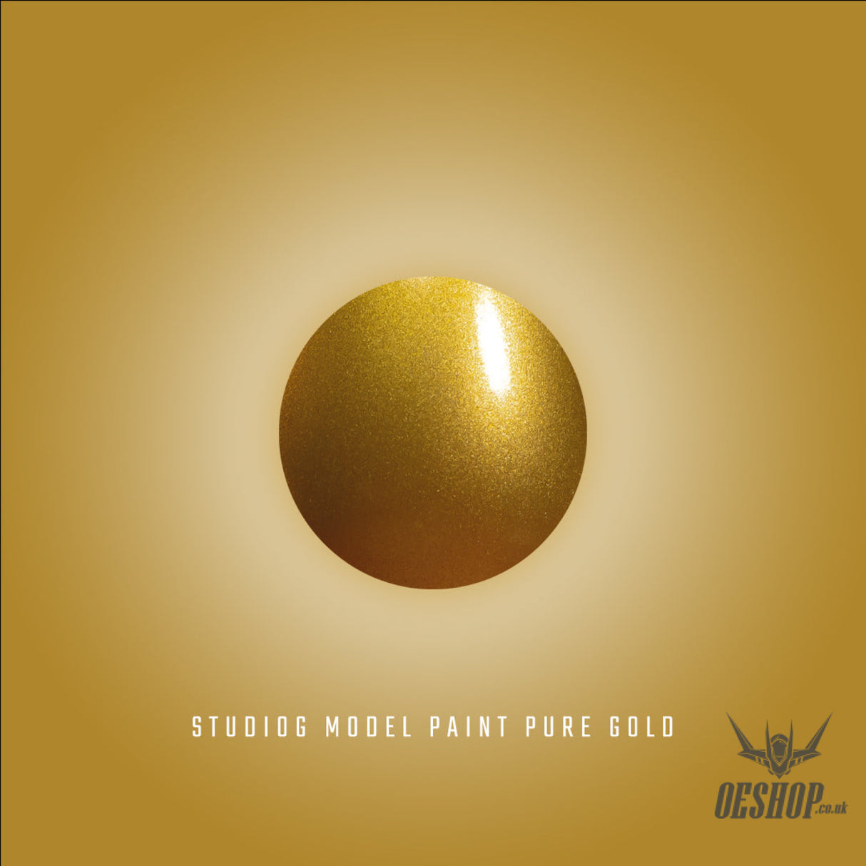 StudioG Model Paint Metallic GPM-001 Pure Gold Painting Consumables
