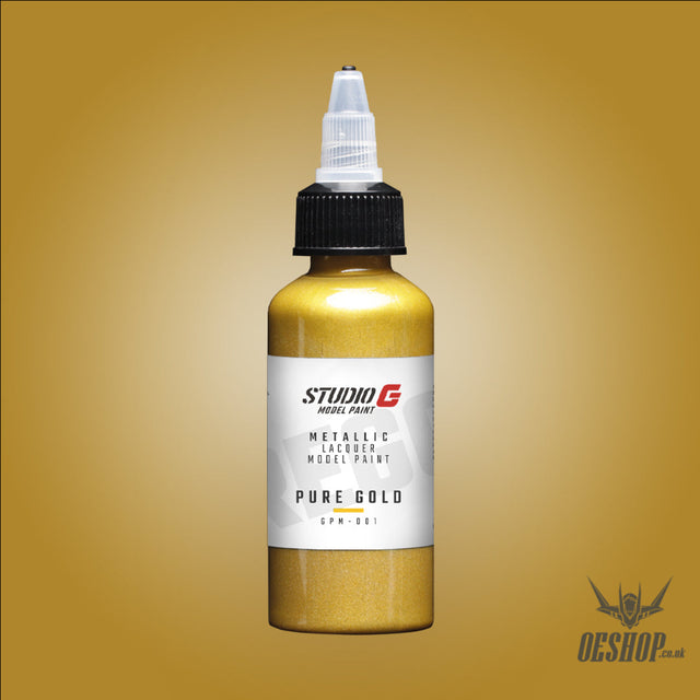 StudioG Model Paint Metallic GPM-001 Pure Gold Painting Consumables