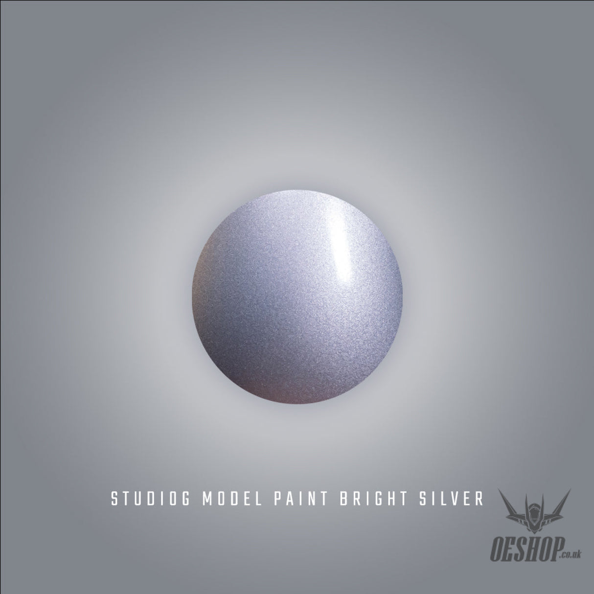 StudioG Model Paint Metallic GPM-003 Bright Silver Painting Consumables