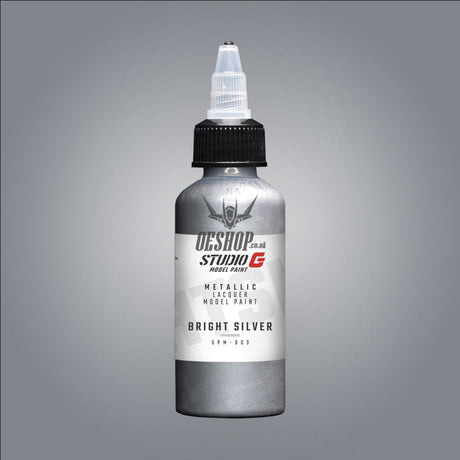 StudioG Model Paint Metallic GPM-003 Bright Silver Painting Consumables