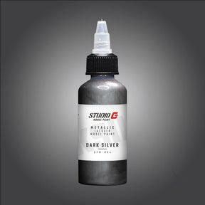 StudioG Model Paint Metallic GPM-004 Dark Silver Painting Consumables