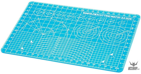Tamiya 74142 Cutting Mat DIN A5 / Blue 150 x 220 mm Model Making Accessories Tamiya 8.50 OEShop