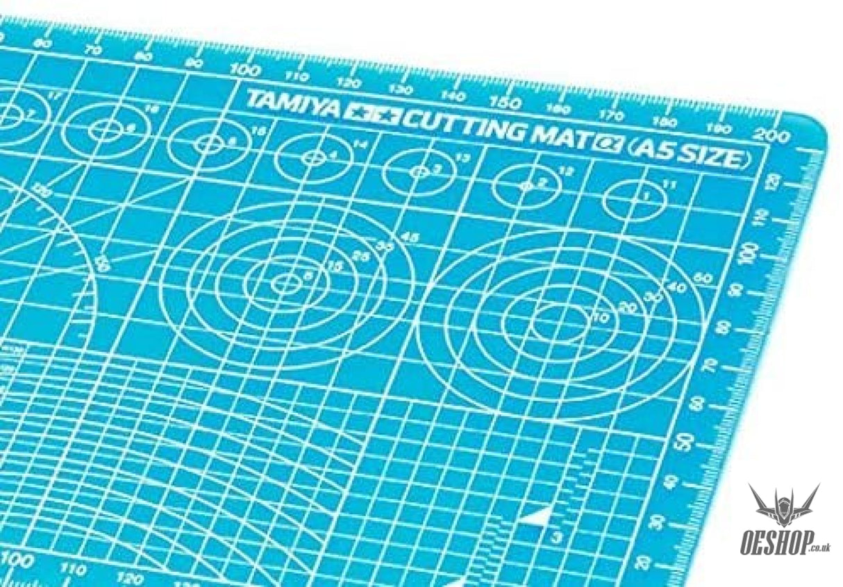 Tamiya 74142 Cutting Mat DIN A5 / Blue 150 x 220 mm Model Making Accessories Tamiya 8.50 OEShop