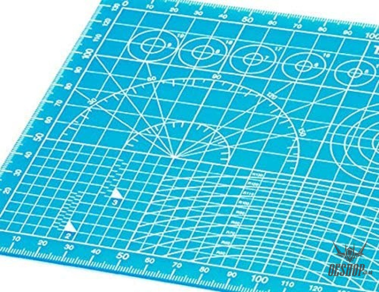 Tamiya 74142 Cutting Mat DIN A5 / Blue 150 x 220 mm Model Making Accessories Tamiya 8.50 OEShop