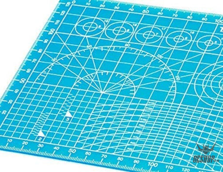 Tamiya 74142 Cutting Mat DIN A5 / Blue 150 x 220 mm Model Making Accessories Tamiya 8.50 OEShop