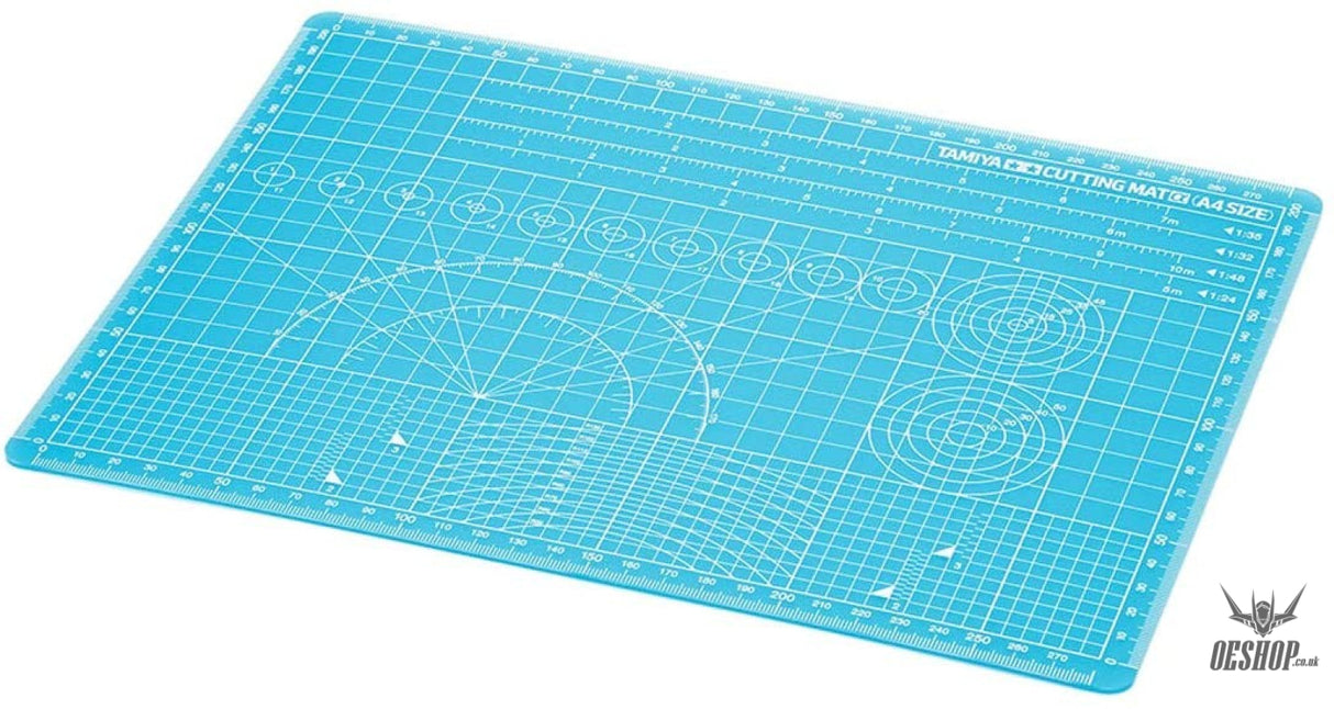 Tamiya 74149 Cutting Mat DIN A4 / Blue 220 X 300 mm Model Making Accessories Tamiya 12.50 OEShop