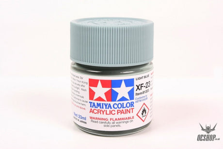 TAMIYA 81723 ACRYLIC MINI XF-23 LIGHT BLUE 10ml Tamiya 1.85 OEShop