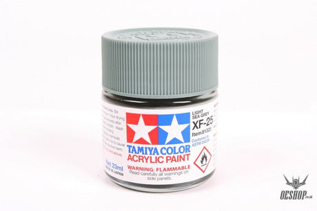TAMIYA 81725 ACRYLIC MINI XF-25 LIGHT SEA GREY 10ml Tamiya 1.85 OEShop
