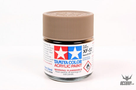 TAMIYA 81752 ACRYLIC MINI XF-52 FLAT EARTH 10ml Tamiya 1.85 OEShop