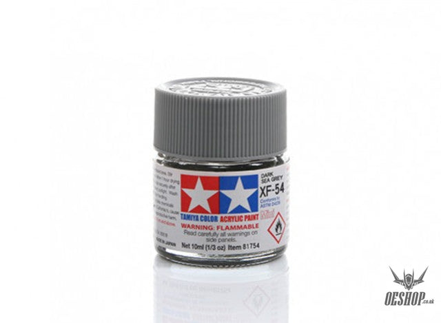 TAMIYA 81754 ACRYLIC MINI XF-54 DARK SEA GREY 10ml Tamiya 1.85 OEShop
