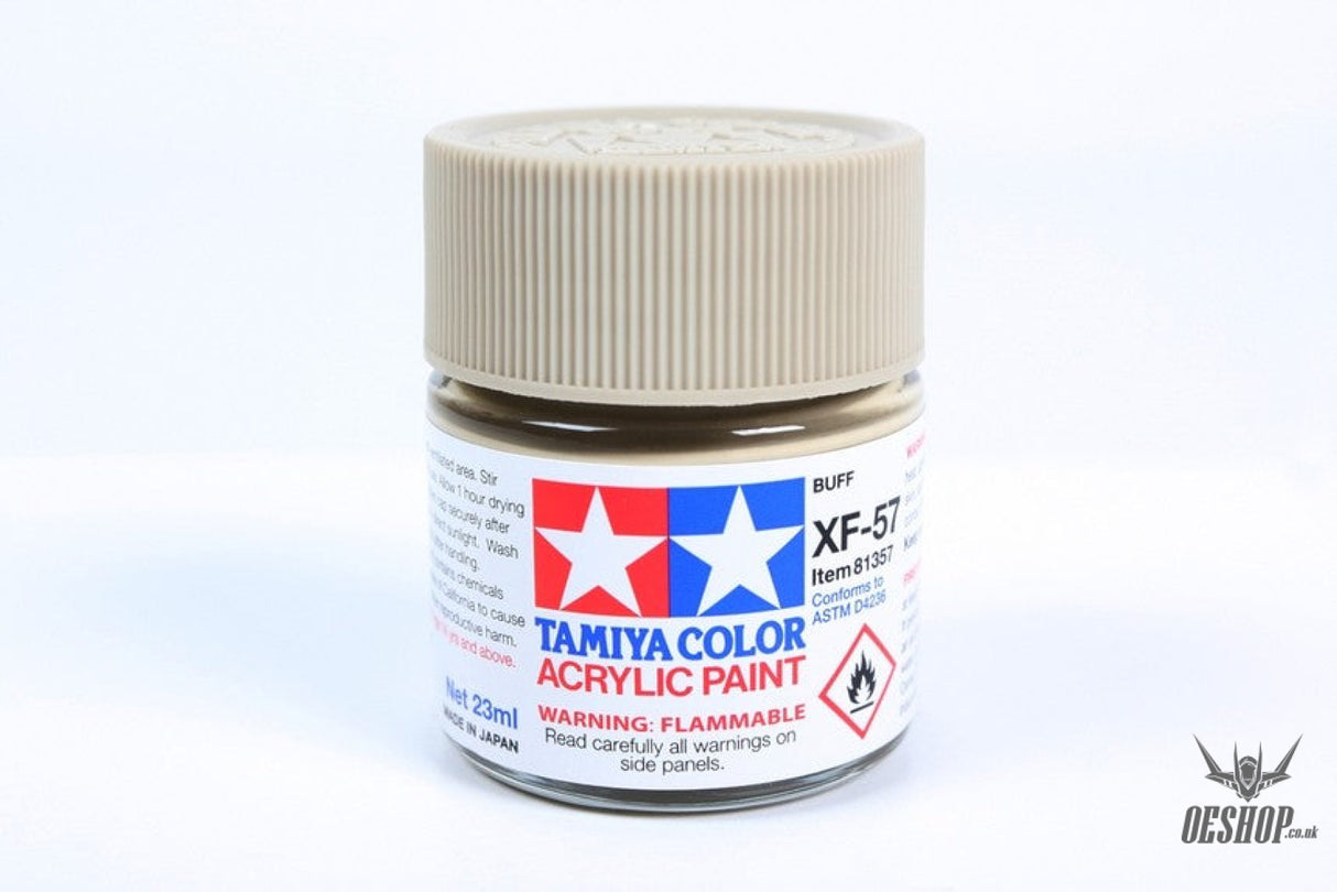 TAMIYA 81757 ACRYLIC MINI XF-57 BUFF 10ml Tamiya 1.85 OEShop