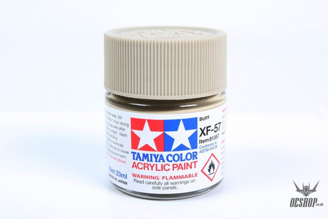 TAMIYA 81757 ACRYLIC MINI XF-57 BUFF 10ml Tamiya 1.85 OEShop