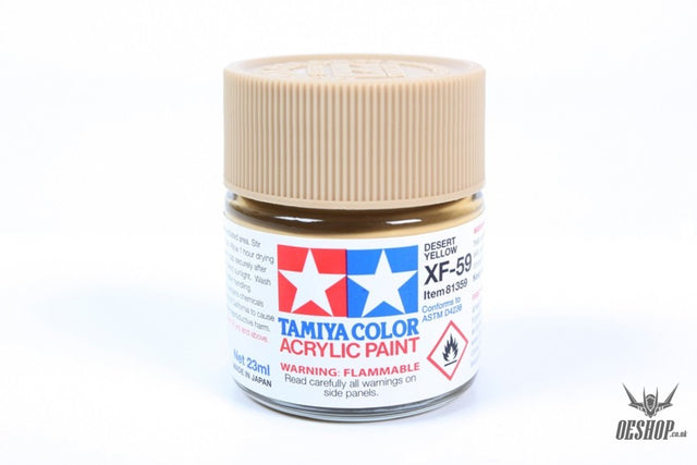 TAMIYA 81759 ACRYLIC MINI XF-59 DESERT YELLOW 10ml Tamiya 1.85 OEShop