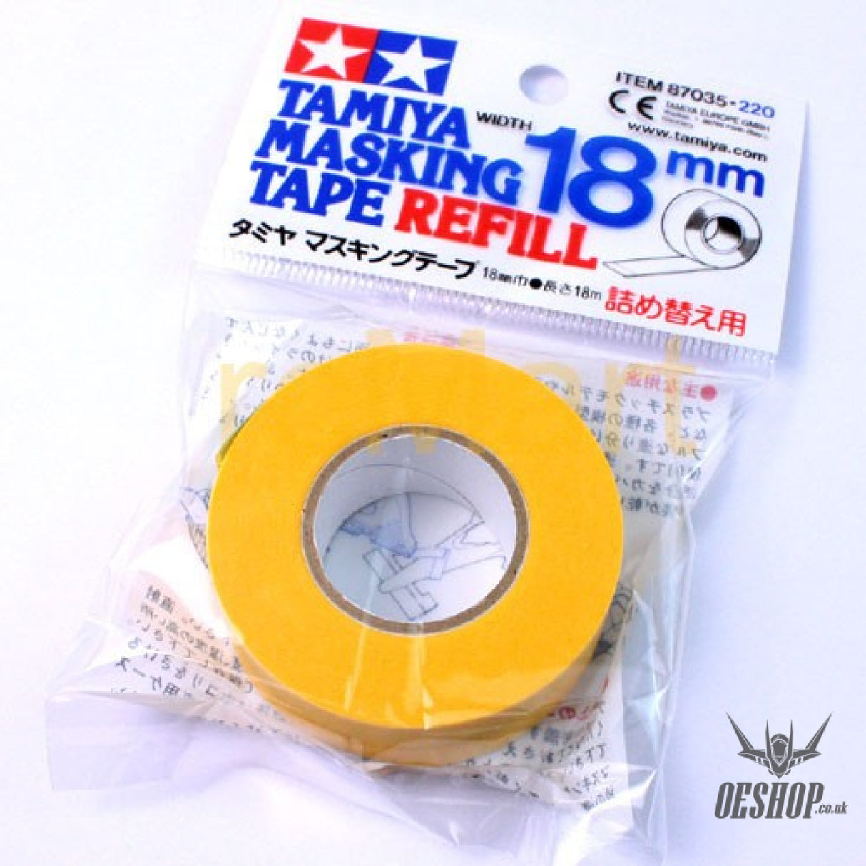 TAMIYA 87035 MASKING TAPE REFILL 18MM Tamiya 3.25 OEShop