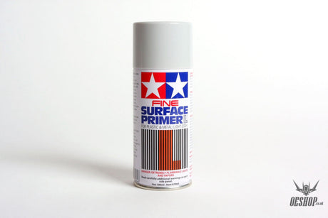 TAMIYA 87064 Fine Surface Primer L Grey for Plastic & Metal 180ml Painting Consumables
