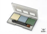 Tamiya 87098 Weathering Master E Set: Yellow - Grey - Green Painting Consumables