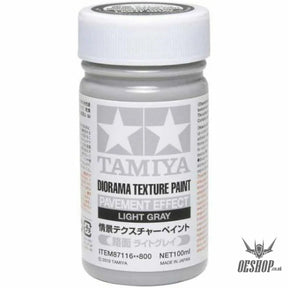 TAMIYA 87116 Textured Paint - Pavement Light Grey 100ml Painting Consumables