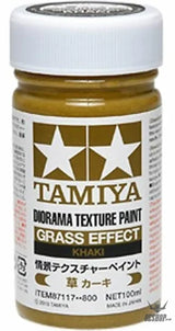 TAMIYA 87117 Textured Paint - Grass Khaki 100ml Painting Consumables
