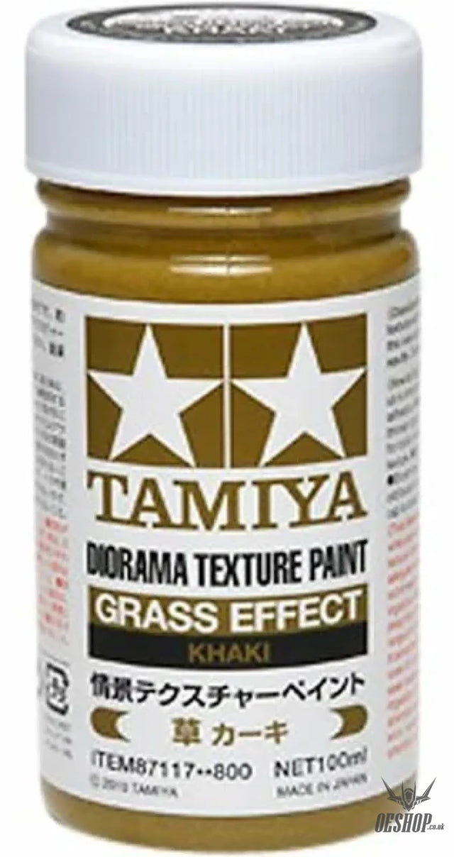 TAMIYA 87117 Textured Paint - Grass Khaki 100ml Painting Consumables