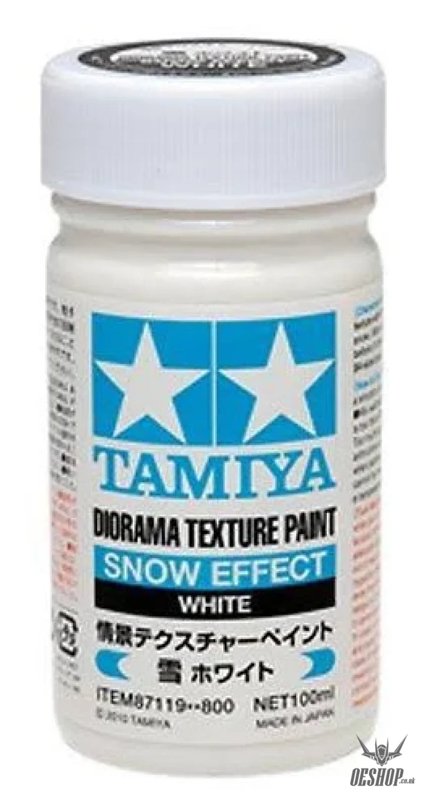 TAMIYA 87119 Textured Paint - Snow White 100ml Painting Consumables