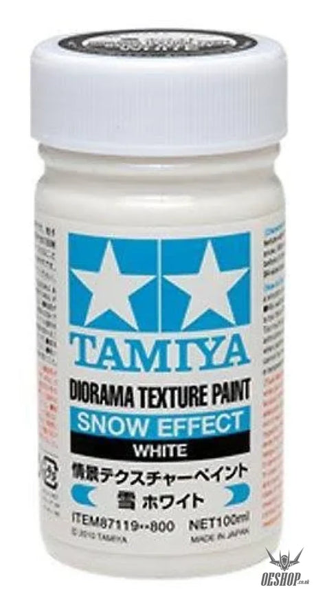TAMIYA 87119 Textured Paint - Snow White 100ml Painting Consumables
