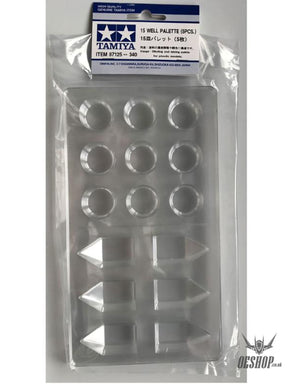 TAMIYA 87125 15 Well Palette (5pcs) Paint Tools