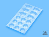 TAMIYA 87125 15 Well Palette (5pcs) Paint Tools