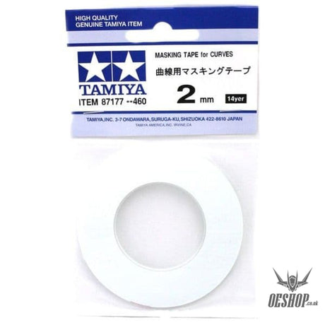 TAMIYA 87177 MASKING TAPE for CURVES 2MM WIDTH 20M LENGTH Tamiya 4.50 OEShop