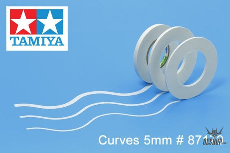 TAMIYA 87179 MASKING TAPE for CURVES 5MM WIDTH 20M LENGTH Tamiya 4.50 OEShop