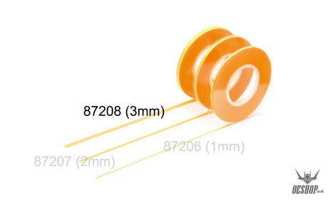TAMIYA 87208 Masking Tape 3mm Width 18M Length Masking