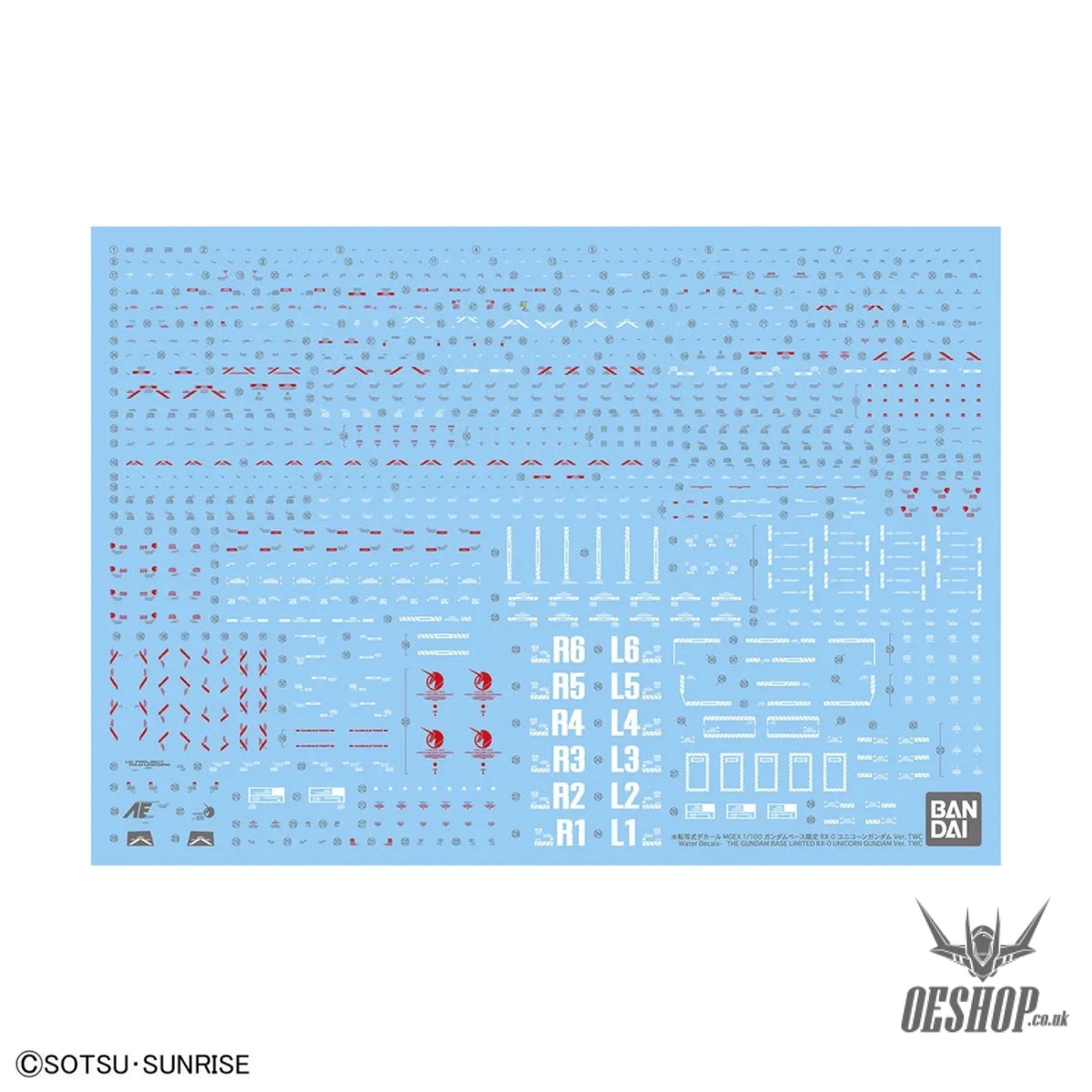 The Gundam Base Limited 1/100 MGEX Unicorn Gundam Ver.TWC - Scale Model Kits
