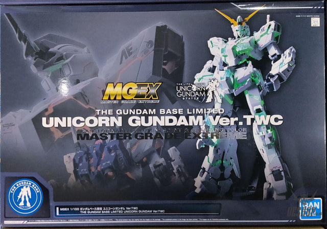 The Gundam Base Limited 1/100 MGEX Unicorn Gundam Ver.TWC - Scale Model Kits