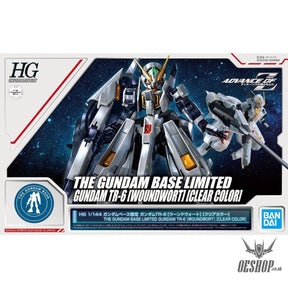 1/144 HG The Gundam Base Limited Gundam TR-6 [Woundwort] [Clear Color] - Scale Model Kits