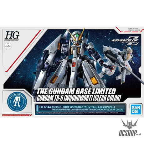 1/144 HG The Gundam Base Limited Gundam TR-6 [Woundwort] [Clear Color] - Scale Model Kits