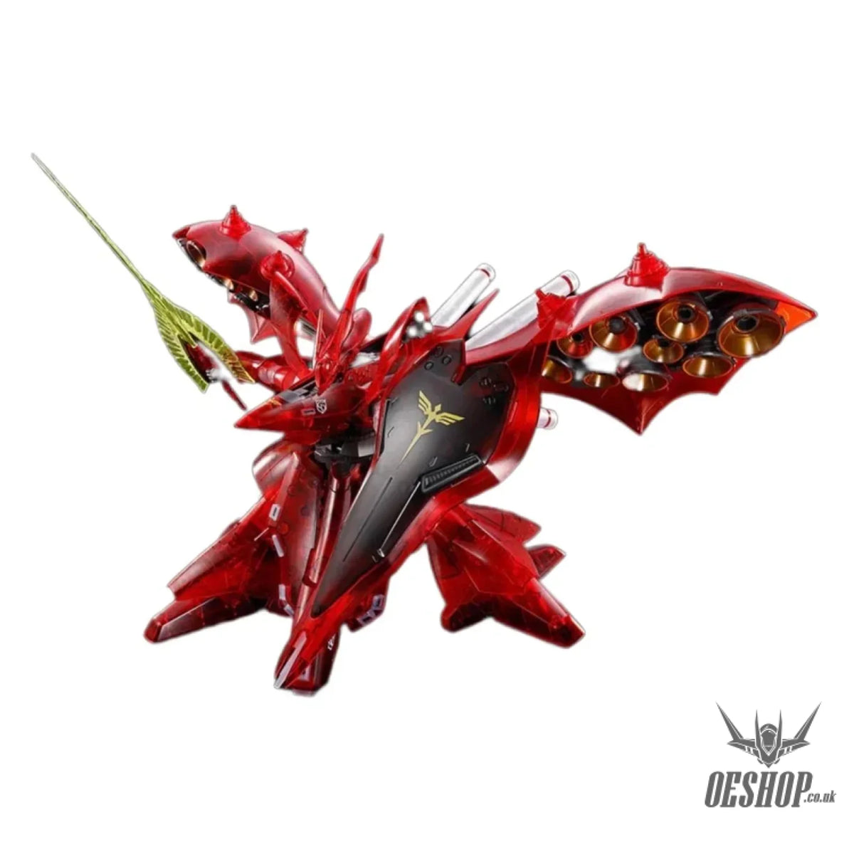 The Gundam Base Limited 1/144 HGUC MSN-04II Nightingale (Clear Color) - Scale Model Kits