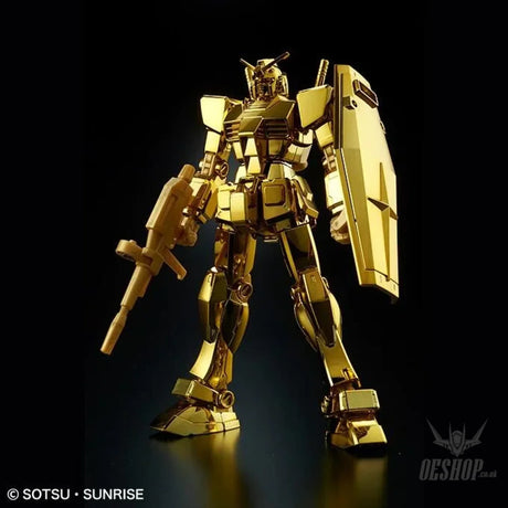 The Gundam Base Limited 1/144 HGUC PRIZE RX-78-2 Gundam (Gold Coating) - Scale Model Kits